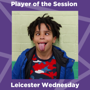 Zac made player of the session in our second week too because of his sheer confidence which radiated throughout the other players bringing a different kind of energy to the game.